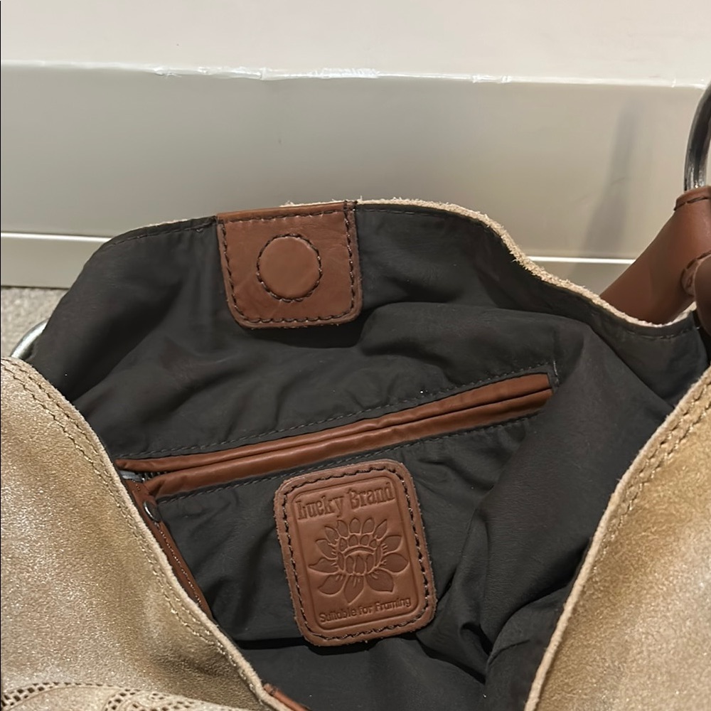 Lucky brand Elegant Tan Handbag - Picture 3 of 9